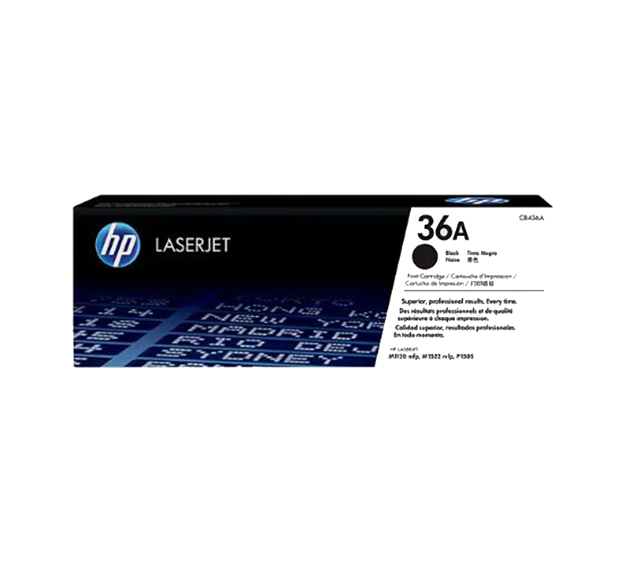 HP 36A Black LaserJet Toner Cartridge
