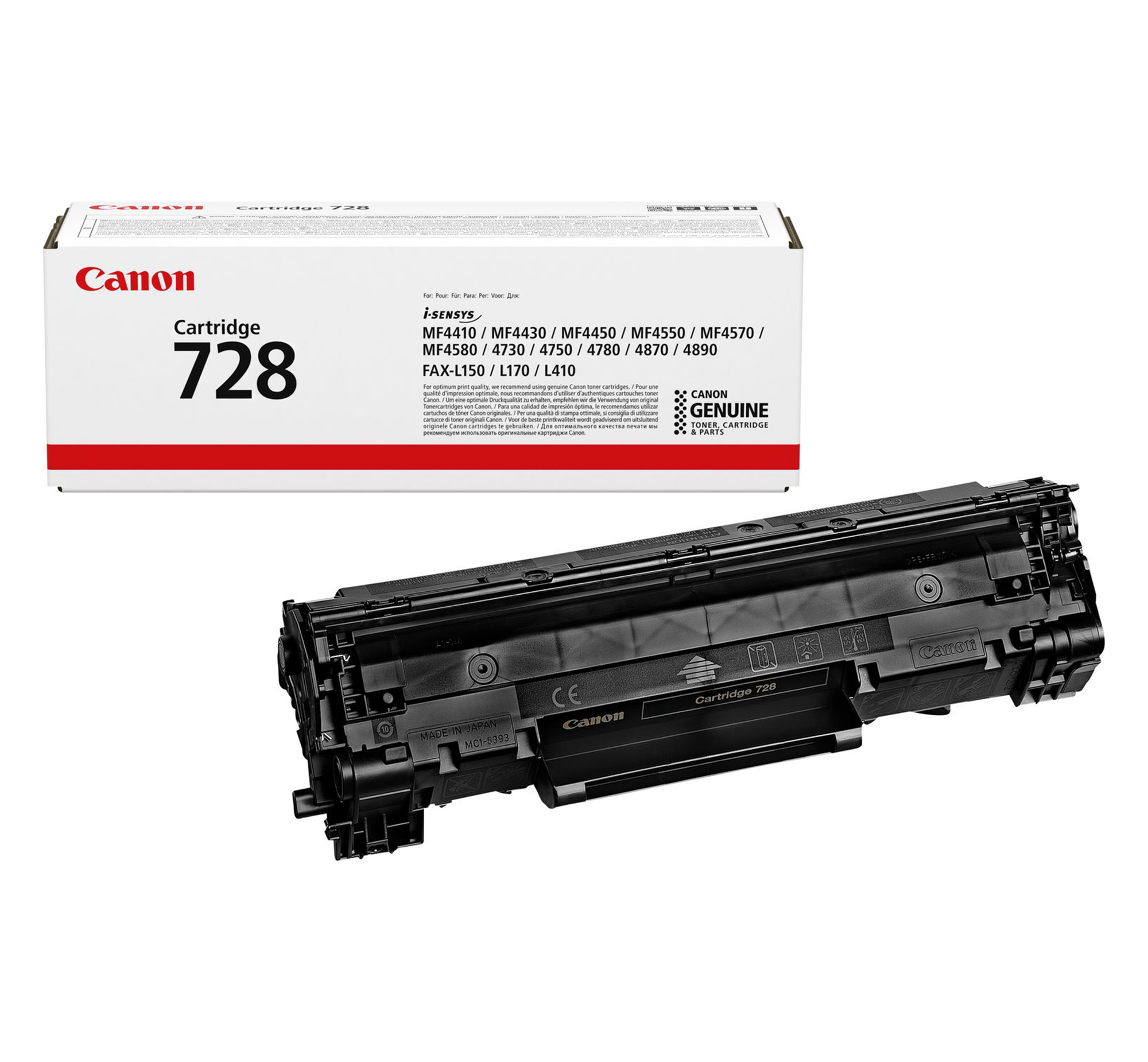 Canon 728 Black Toner Cartridge