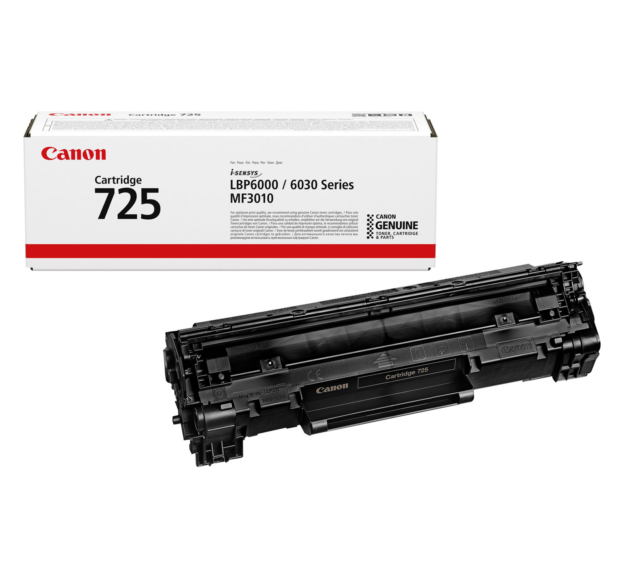 Canon 725 Black Toner Cartridge 