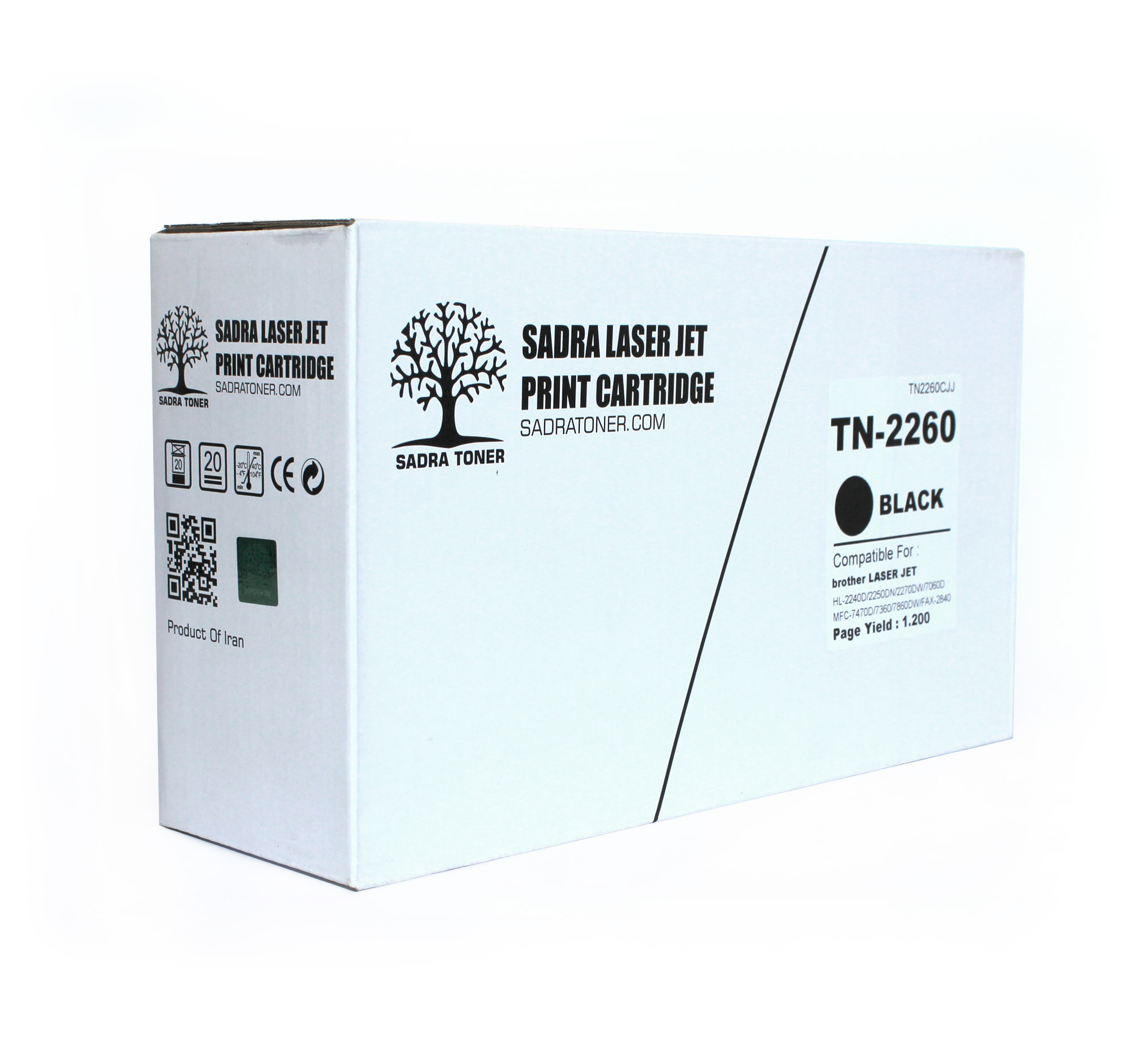 Sadra Laser Cartridge TN-2260 brother Black